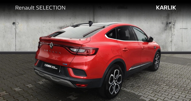 Renault Arkana cena 115700 przebieg: 28162, rok produkcji 2022 z Zielonka małe 254